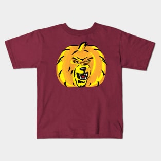 Pumpkin Spice Lion Kids T-Shirt